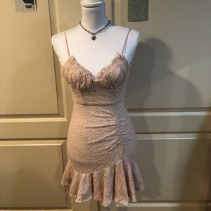 Angel Biba Blush Pink Dress